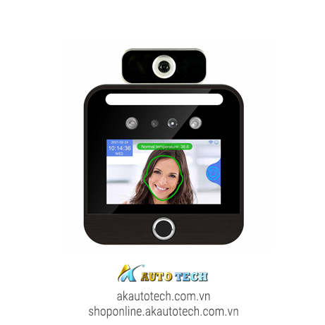 AK-AI03FT – Máy chấm công nhận diện khuôn mặt AI, đo thân nhiệt