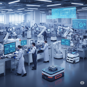 Robot trong công nghiệp 4.0
